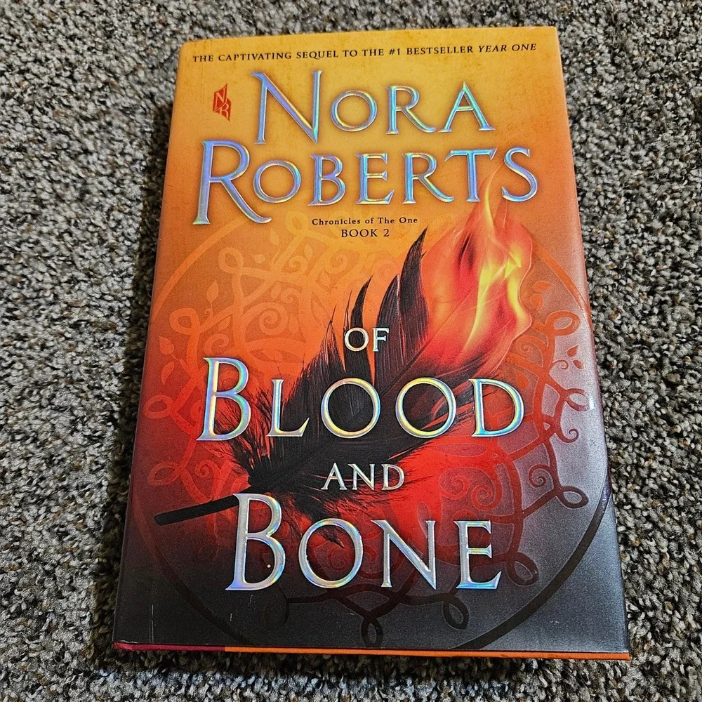 Of Blood and Bone Nora Roberts Chronicles of the One Book‎ 2 First Edition HC